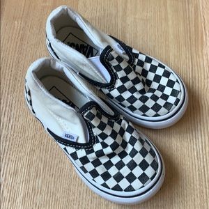 Checkerboard slip-on Vans - Toddler